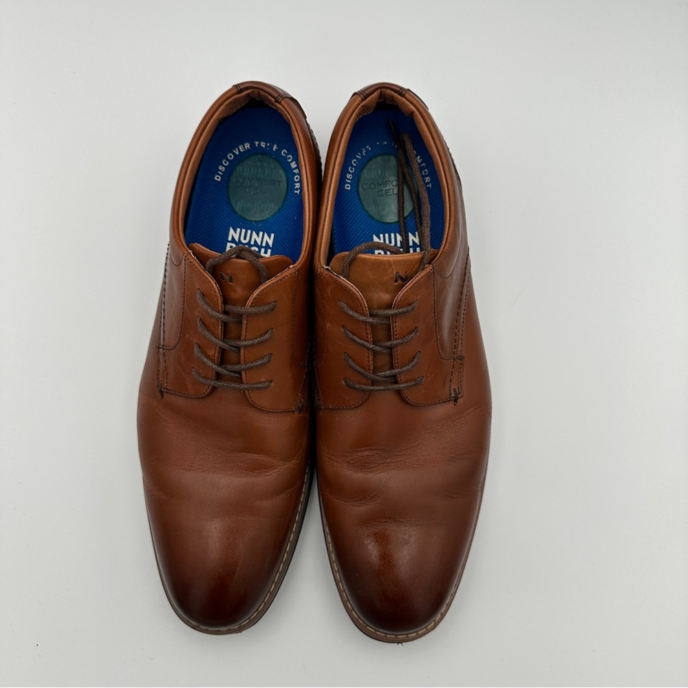Nunn Bush Centro Flex Plain Toe Oxford Men’s 11.5 M‎ Comfort Gel - Picture 5 of 8